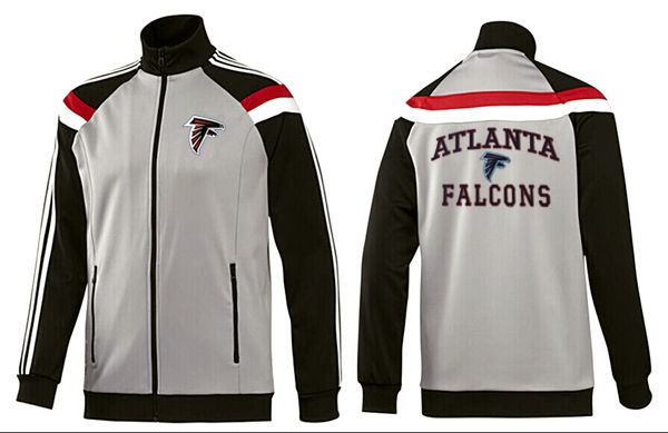 Atlanta Falcons NFL Grey Black Jacket