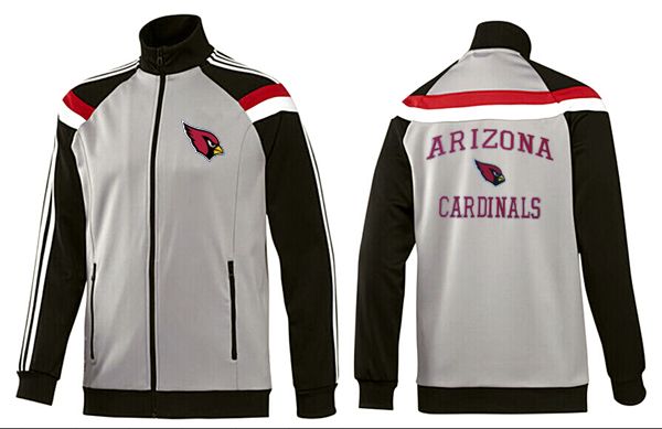 Arizona Cardinals NFL Grey Black Jacket