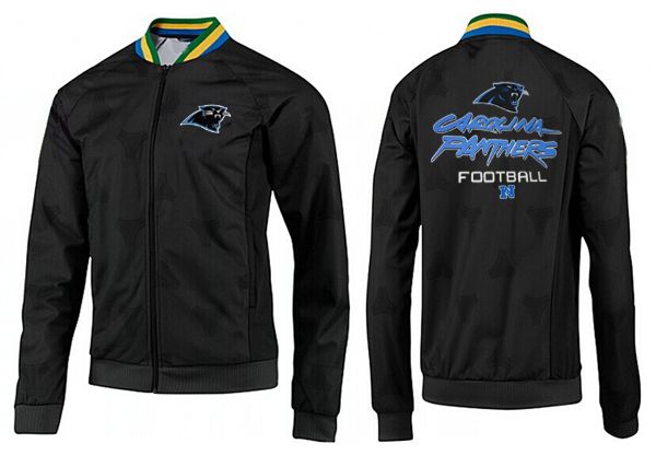 Carolina Panthers Black NFL Jacket 3