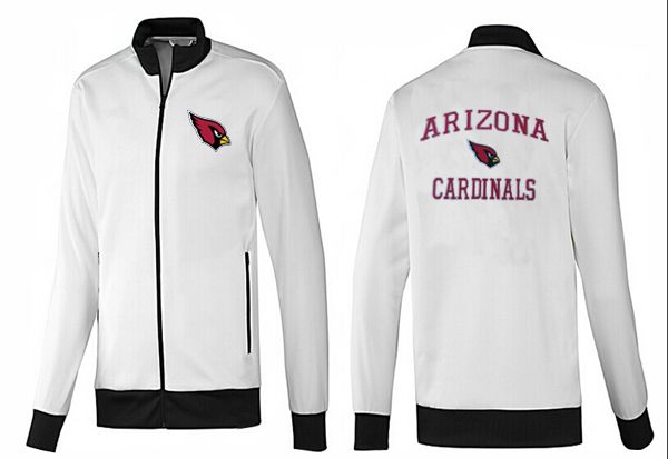 Arizona Cardinals NFL White Black Jacket