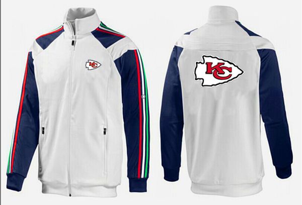 Kansas City Chiefs NFL White Blue Color Jacket