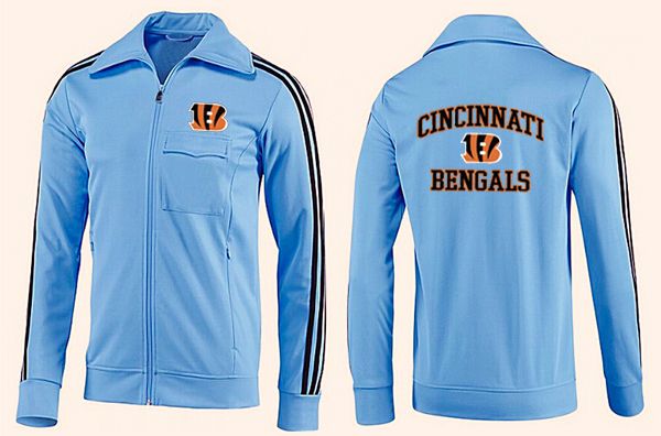 Cincinnati Bengals L.Blue Color NFL Jacket