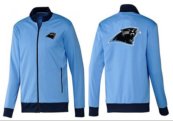 NFL Carolina Panthers Blue Black Jacket
