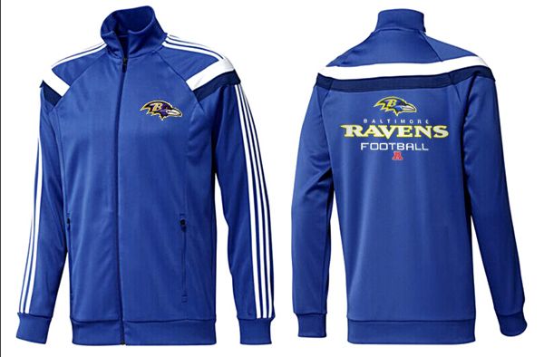 NFL Baltimore Ravens All Blue Color Jacket