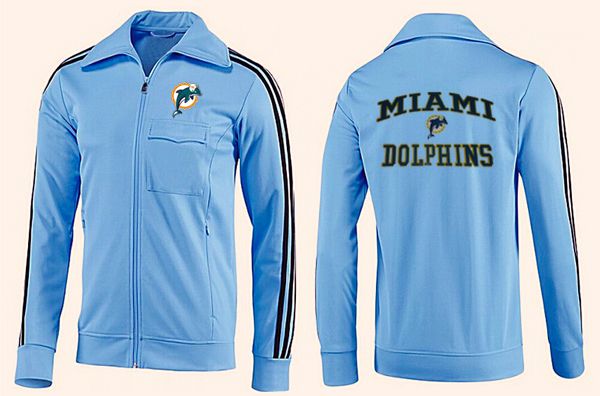 Miami Dolphins NFL Light Blue Jacket
