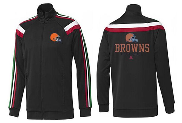 NFL Cleveland Browns All Black Jacket 5