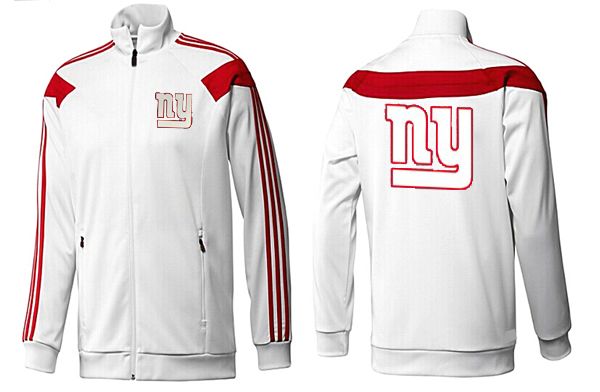 New York Giants White Red NFL Jacket