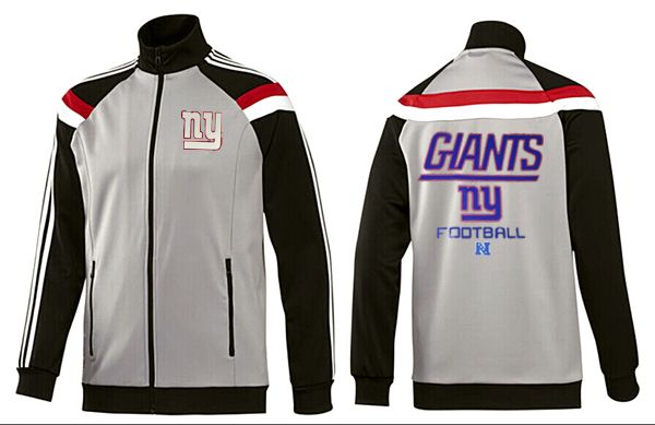 New York Giants Grey Black Color  NFL Jacket
