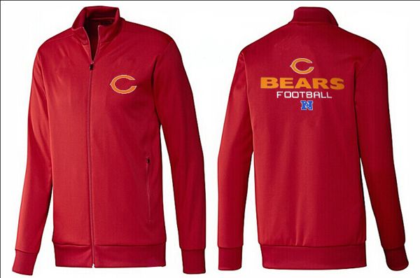 NFL Chicago Bears All Red Color Jacket