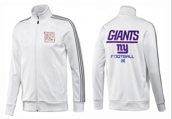 New York Giants All White Color  NFL Jacket