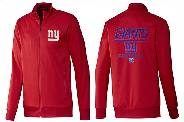 New York Giants All Red Color NFL Jacket