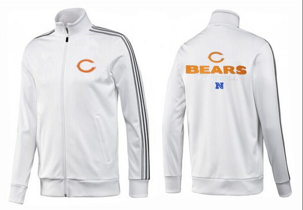 NFL Chicago Bears All White Color Jacket