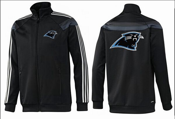 NFL Carolina Panthers Black  Jacket 3