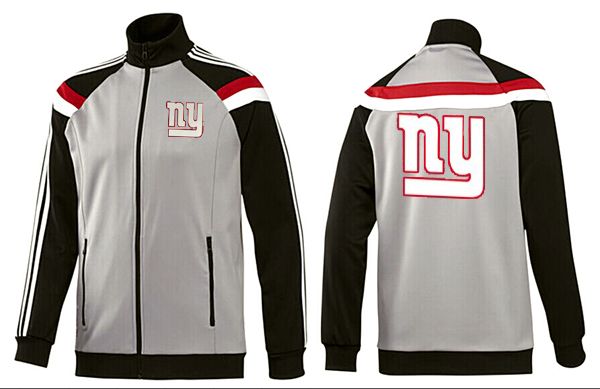New York Giants Grey Black NFL Jacket