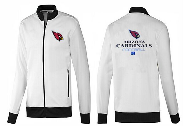 NFL Arizona Cardinals White Black Jacket