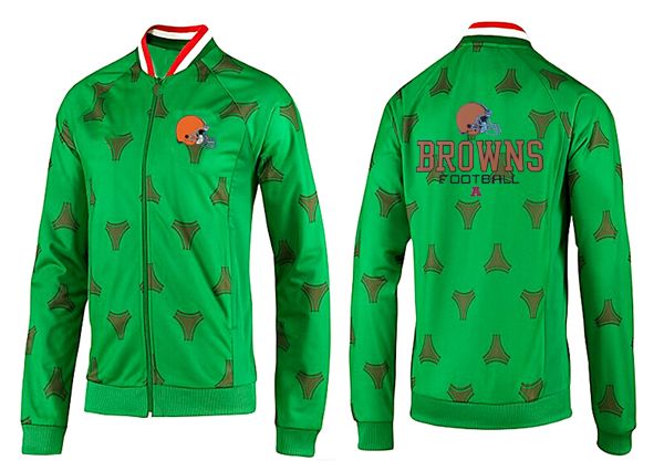 NFL Cleveland Browns All Green Color Jacket 2