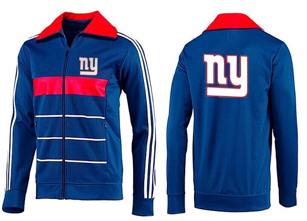 New York Giants Blue Red NFL Jacket 1