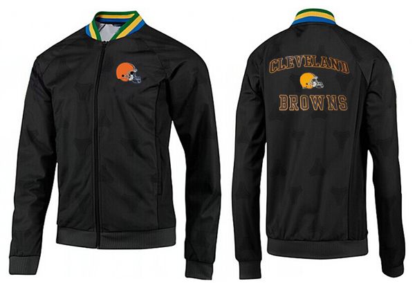 NFL Cleveland Browns All Black Jacket 3