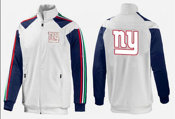 New York Giants White D.Blue NFL Jacket
