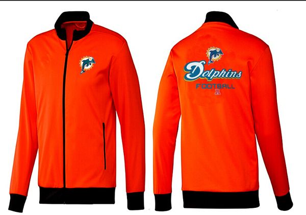 Miami Dolphins Red Black NFL Jacket 1