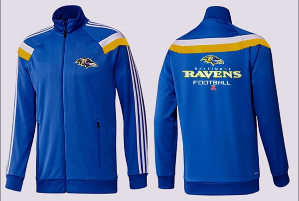 NFL Baltimore Ravens Blue Color  Jacket 1