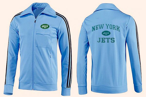 New York Jets L.Blue  Color NFL Jacket