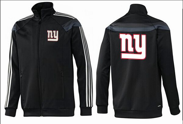 New York Giants All Black Color NFL Jacket
