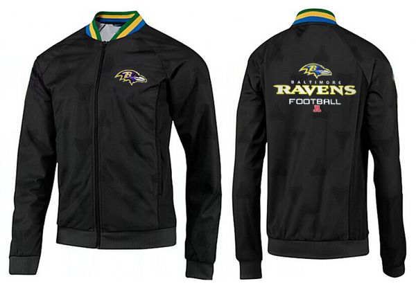 NFL Baltimore Ravens All Black Jacket