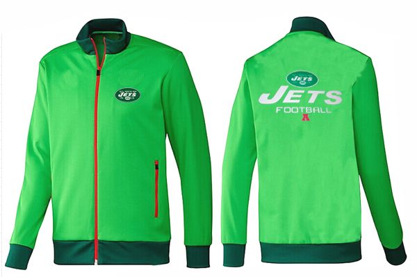 New York Jets Green Color NFL Jacket 3