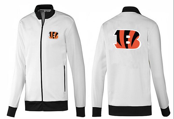 NFL Cincinnati Bengals White Black Jacket