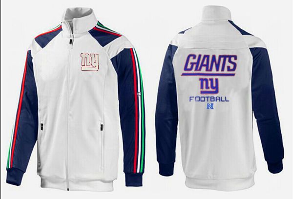 New York Giants White D.Blue Color  NFL Jacket