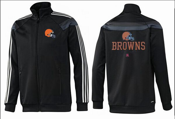 NFL Cleveland Browns All Black Color Jacket