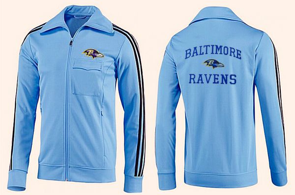 NFL Baltimore Ravens Light Blue Jacket