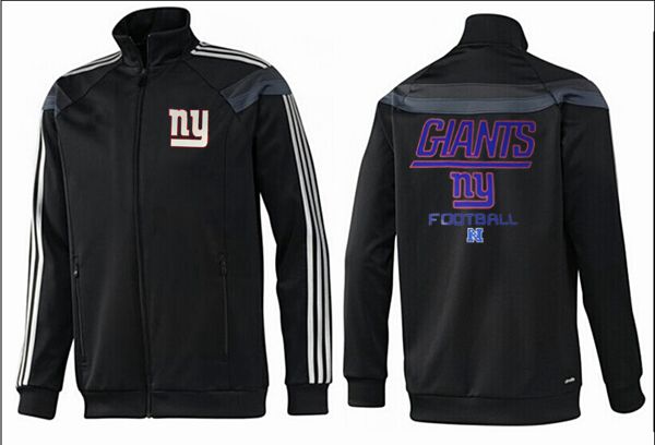 New York Giants Black Color NFL Jacket 3