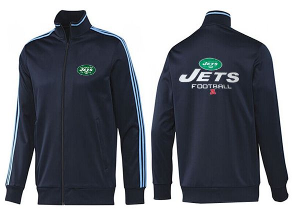 New York Jets Black Color NFL Jacket 3