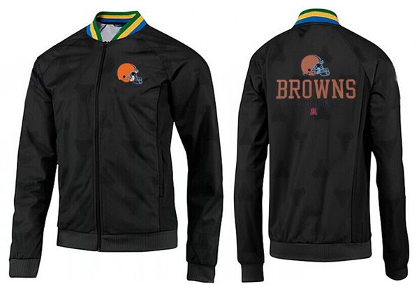 NFL Cleveland Browns All Black Color Jacket 1