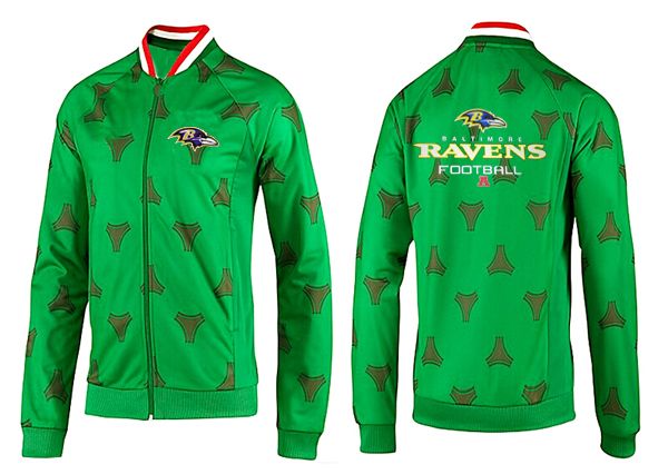 NFL Baltimore Ravens All Green Color Jacket
