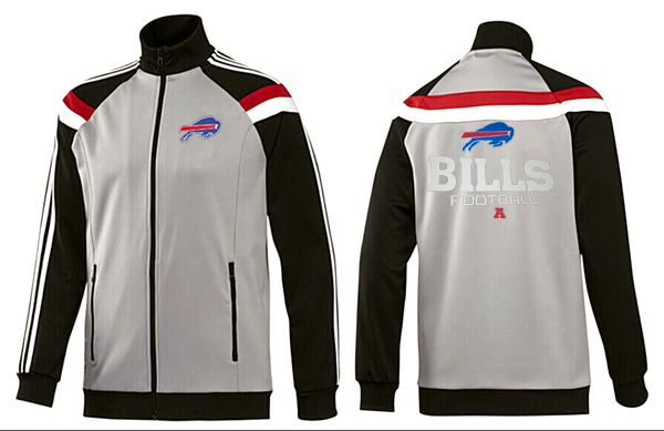 NFL Buffalo Bills Grey Black Jacket