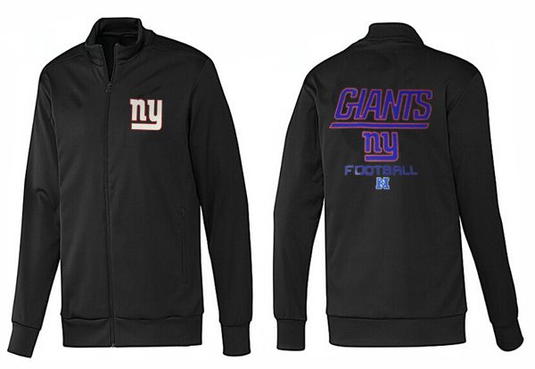New York Giants All Black Color NFL Jacket 1