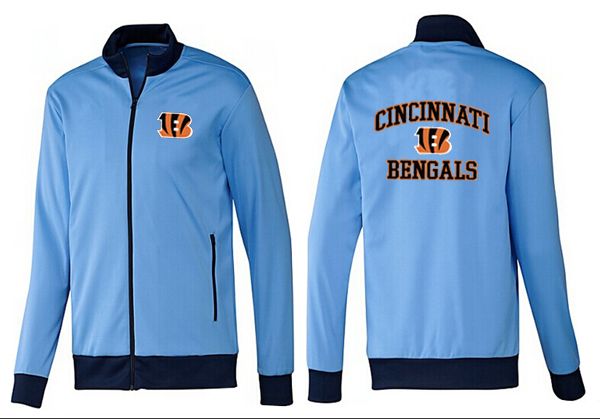 NFL Cincinnati Bengals Light Blue Jacket
