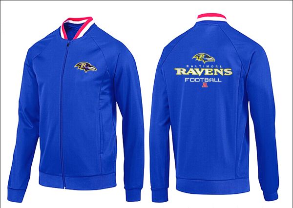 NFL Baltimore Ravens All Blue Color Jacket 1