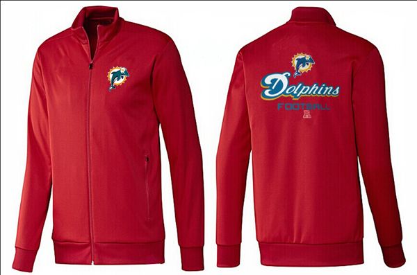 Miami Dolphins Red Color NFL Jacket 1