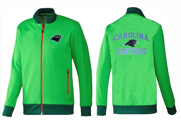 NFL Carolina Panthers Green Color Jacket