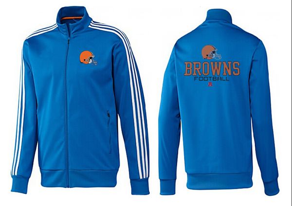 NFL Cleveland Browns All Blue Color Jacket 1