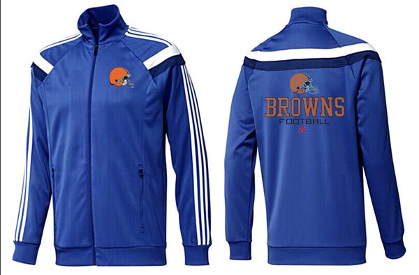 NFL Cleveland Browns All Blue Jacket 5
