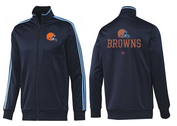 NFL Cleveland Browns All Black Jacket 4