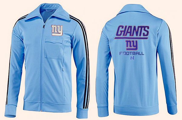 New York Giants All  L.Blue NFL Jacket