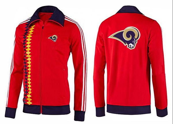 NFL St. Louis Rams Red Black  Jacket
