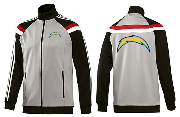 NFL San Diego Chargers Grey Black Jacket