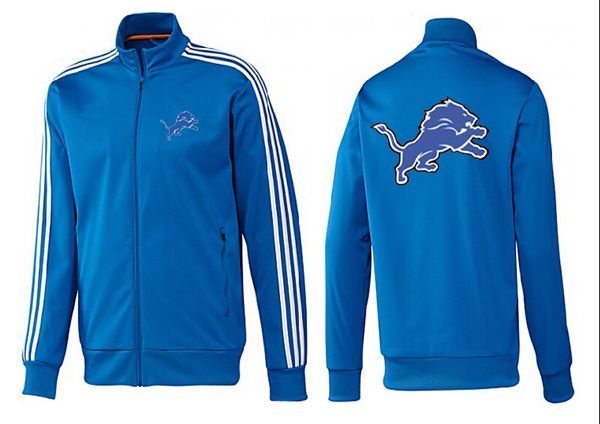 NFL Detroit Lions All Blue Color  Jacket